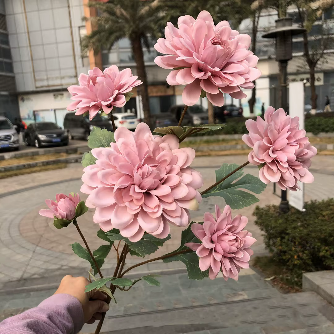 Plante artificielle d'hortensia en soie