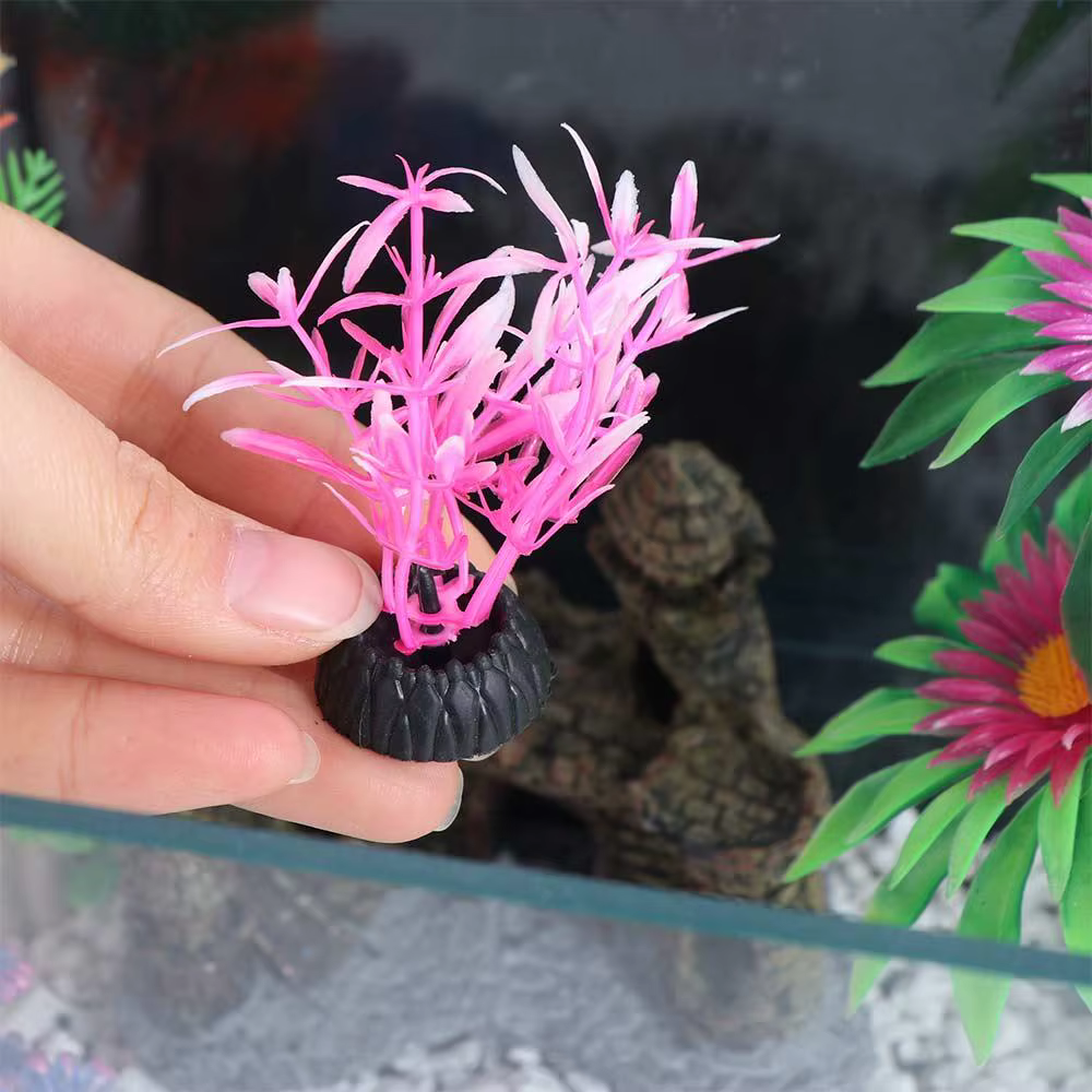 Plantes aquatiques artificielles décoratives