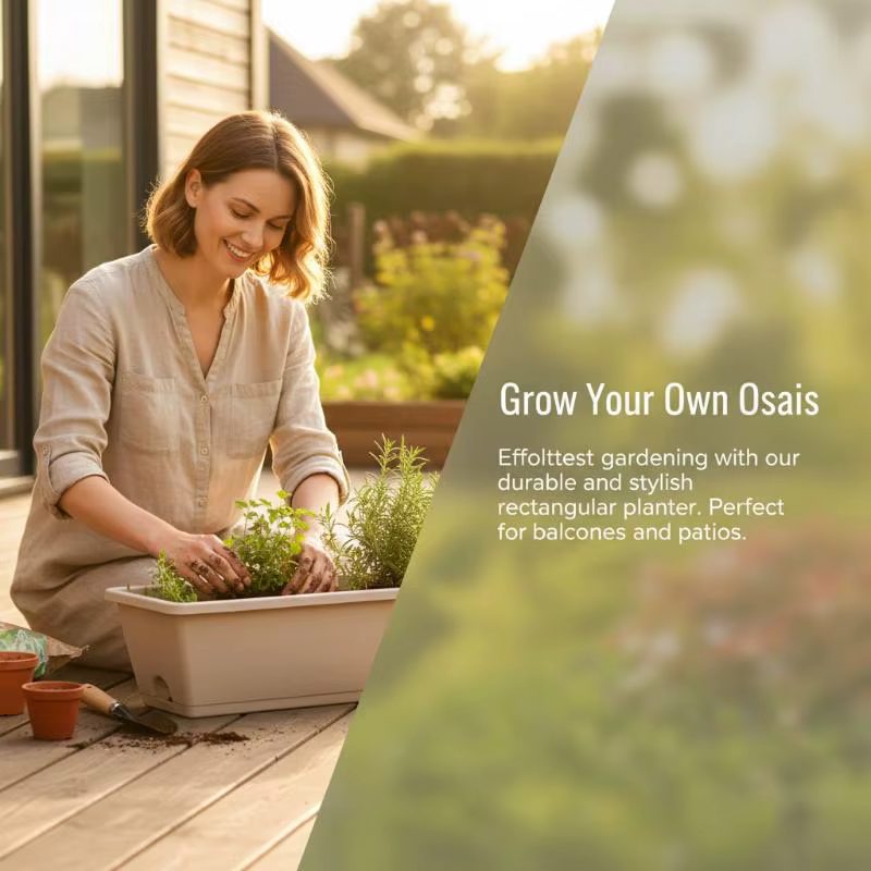 Pot de fleurs auto-absorbant avec base de drainage pour plantes d'intérieur