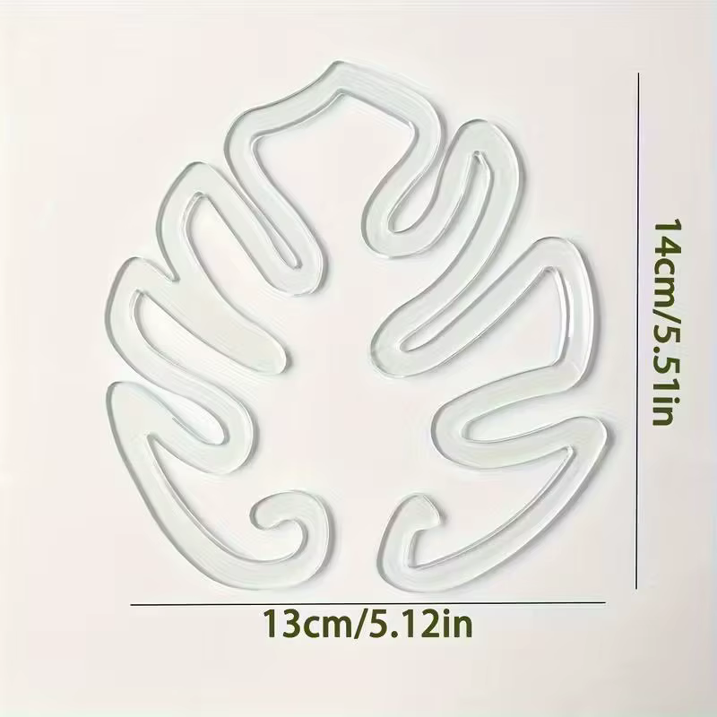 Lot de 10 pinces de support de plantes transparentes et flexibles