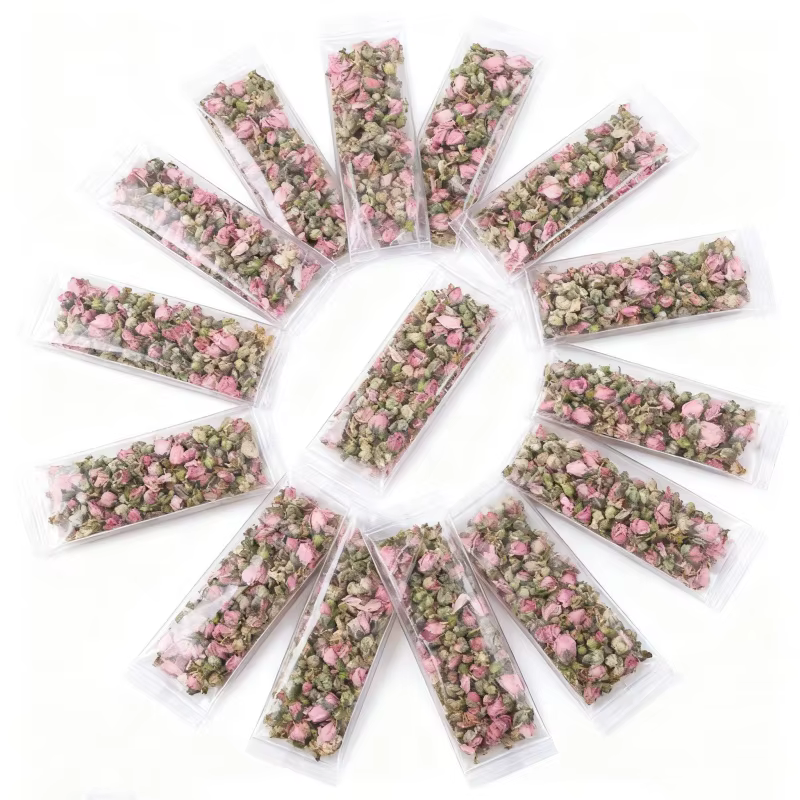 Boutons de fleurs de pêcher naturelles de haute qualité