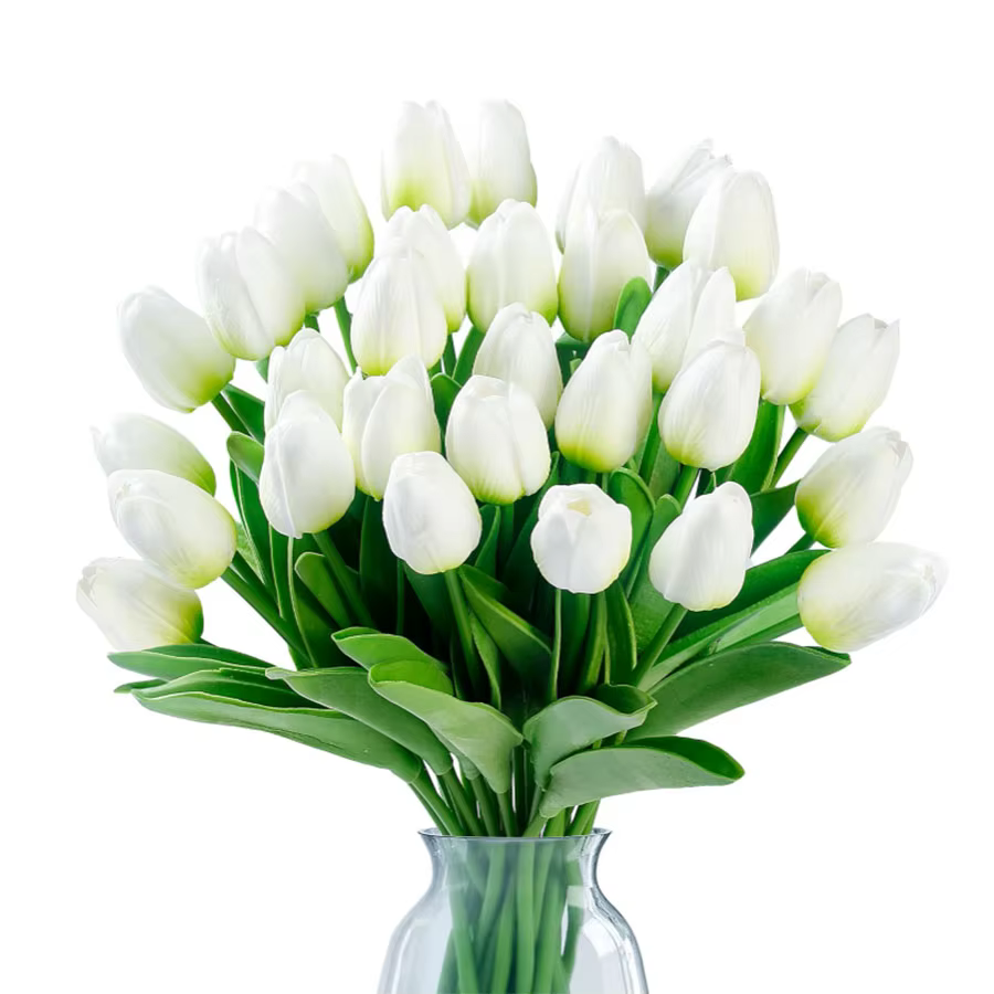 1/5/10/15 pièces tulipes fleurs artificielles vraies