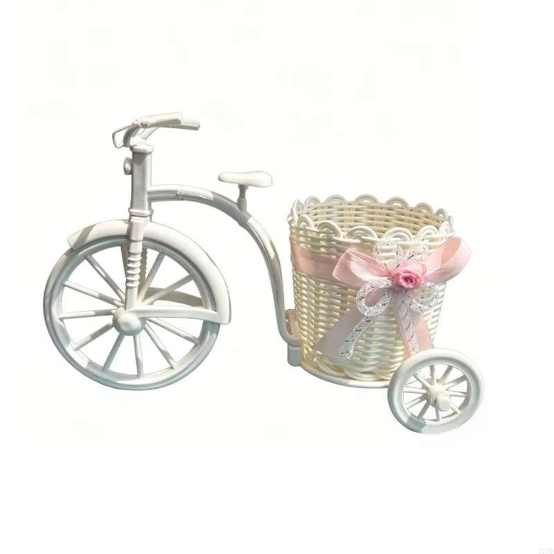 Panier fleurs en forme Cycle