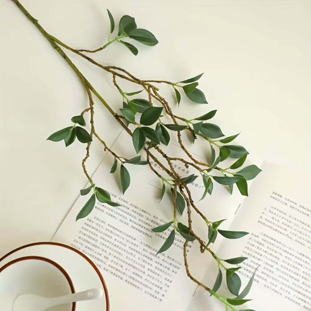 Lot de 3 feuilles de Ficus artificielles de 73 cm