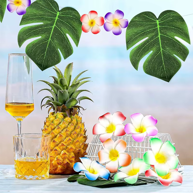 10 pièces de fleurs artificielles