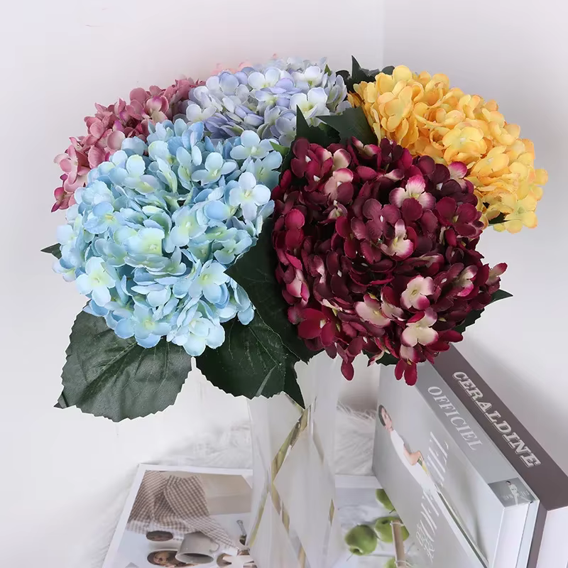Fleur d'hortensia artificielle 20cm