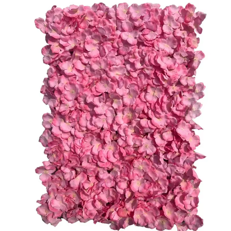 Hortensia Artificiel Décoratif Mural