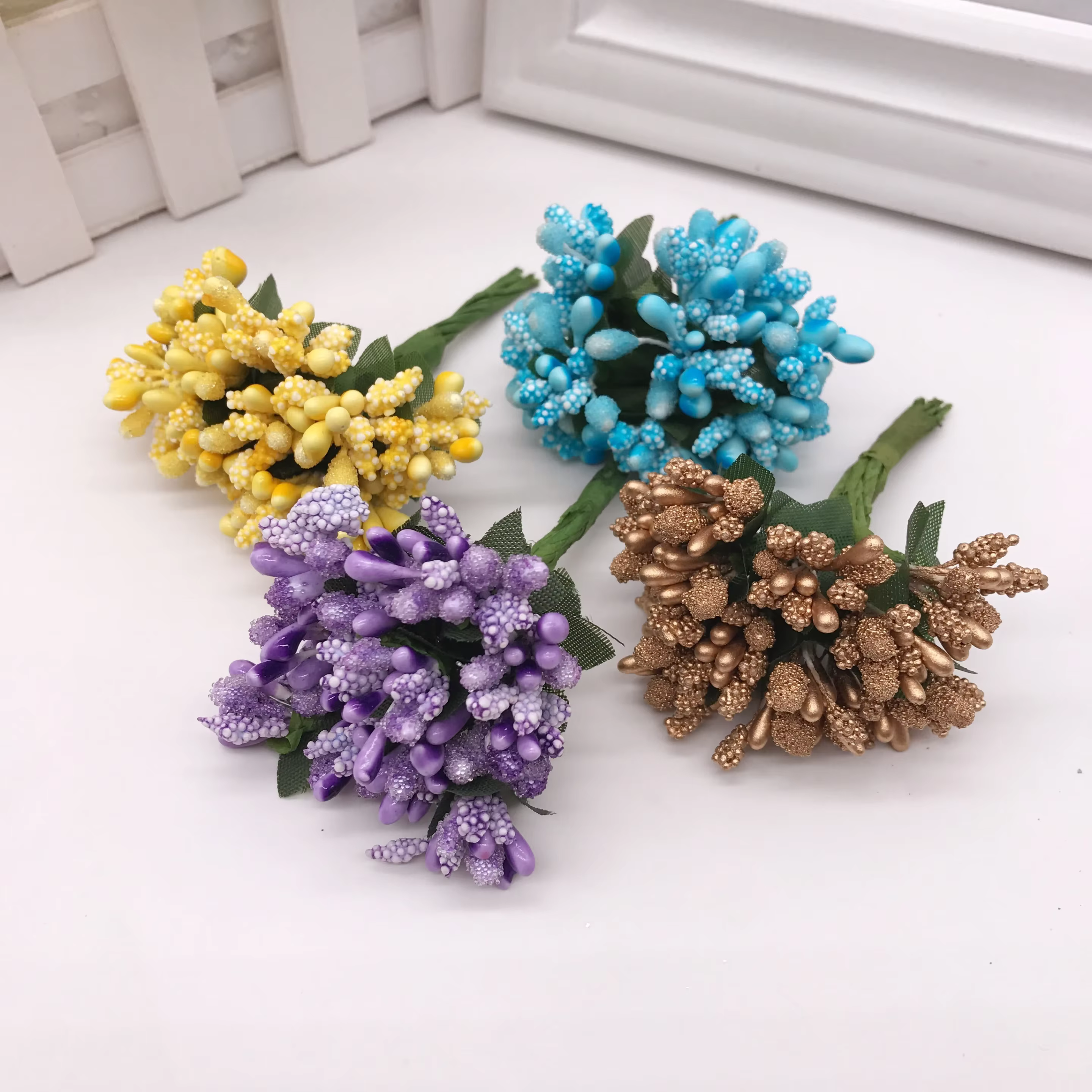 Mini fleurs artificielles