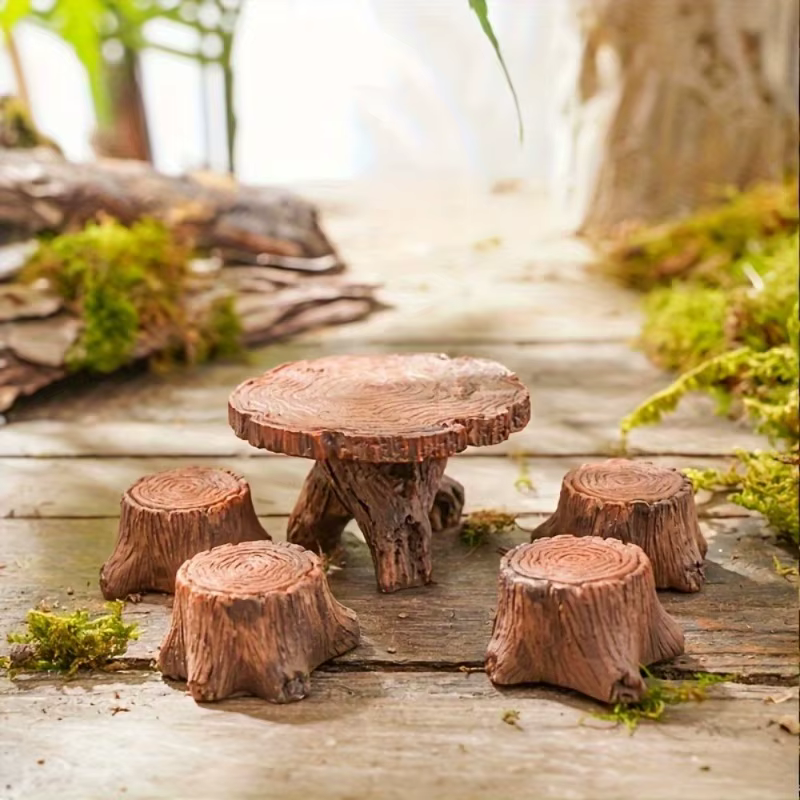 Souches, accessoires d'art de jardin