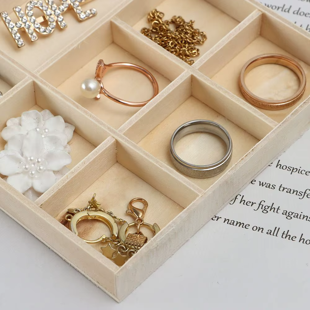 Boîte de rangement en bois pour pot de fleurs