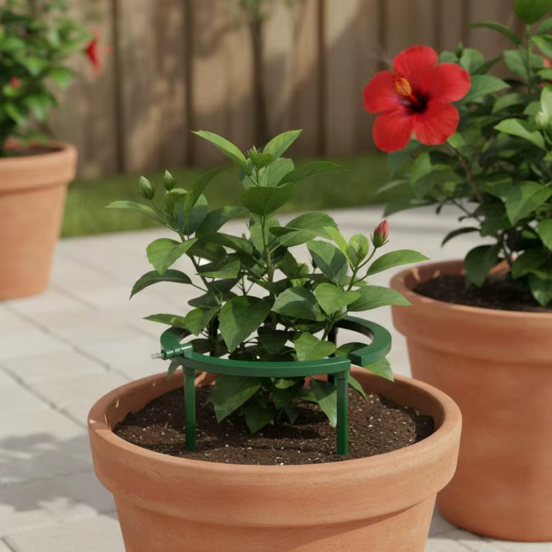 Anneau d'irrigation goutte à goutte pour plantes