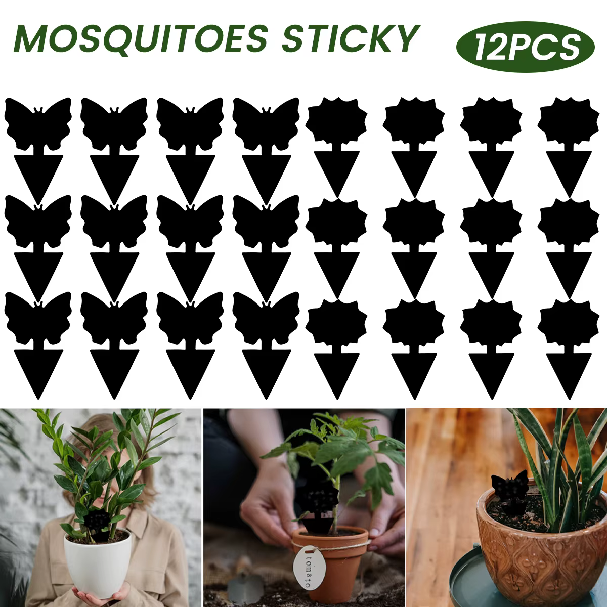 Papier collant imperméable pour plantes en pot