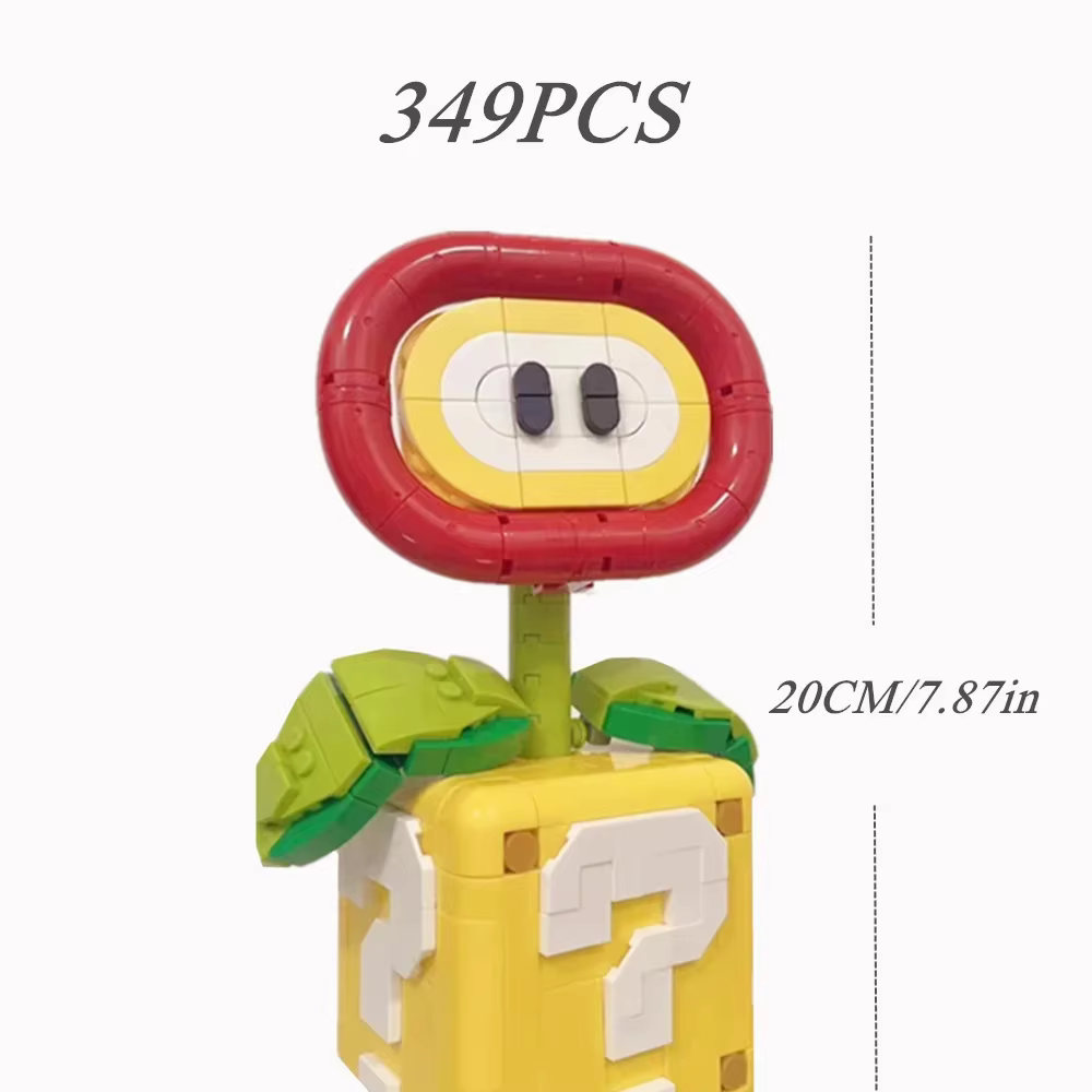 Tree FlowerPotted Chomper Bouquet Model Gift Set Perpetual Decoration Supers Brother Game Plant