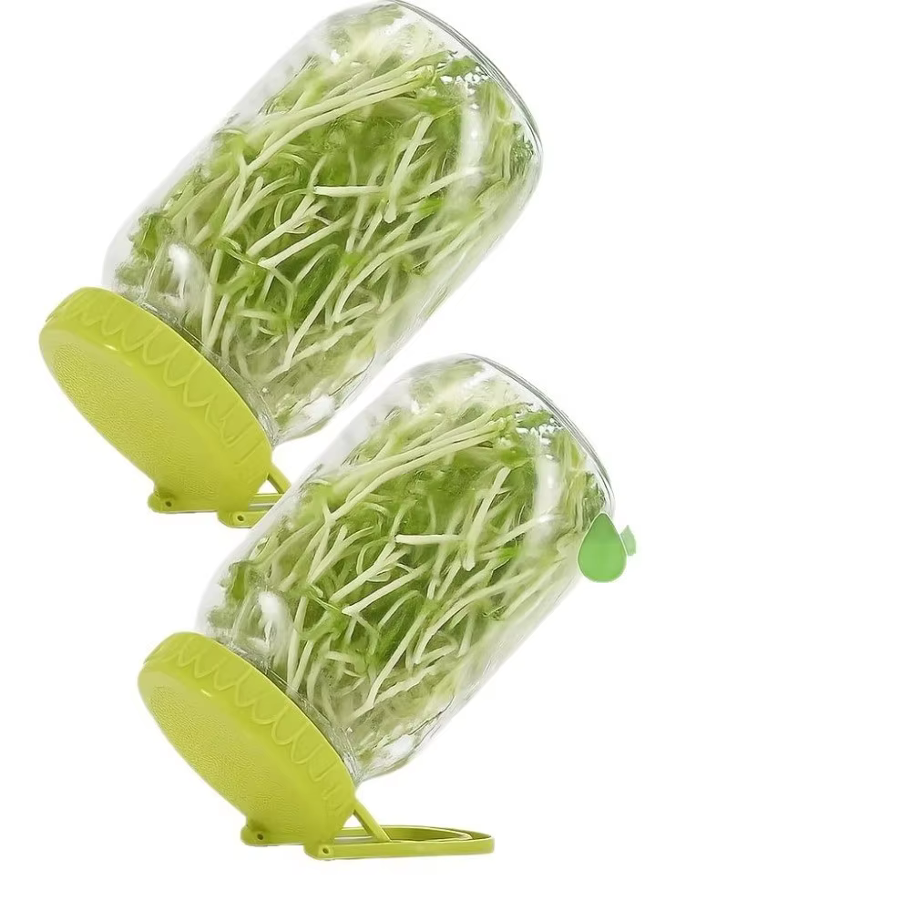 Nouveau avec support couvercles de germination en plastique facile