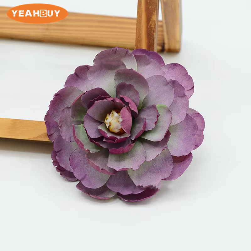 Tête de fleur de pivoine artificielle