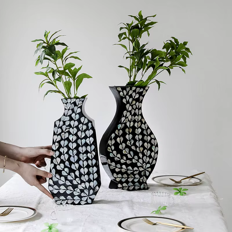 Vases de luxe Arrangement floral pièce maîtresse esthétique
