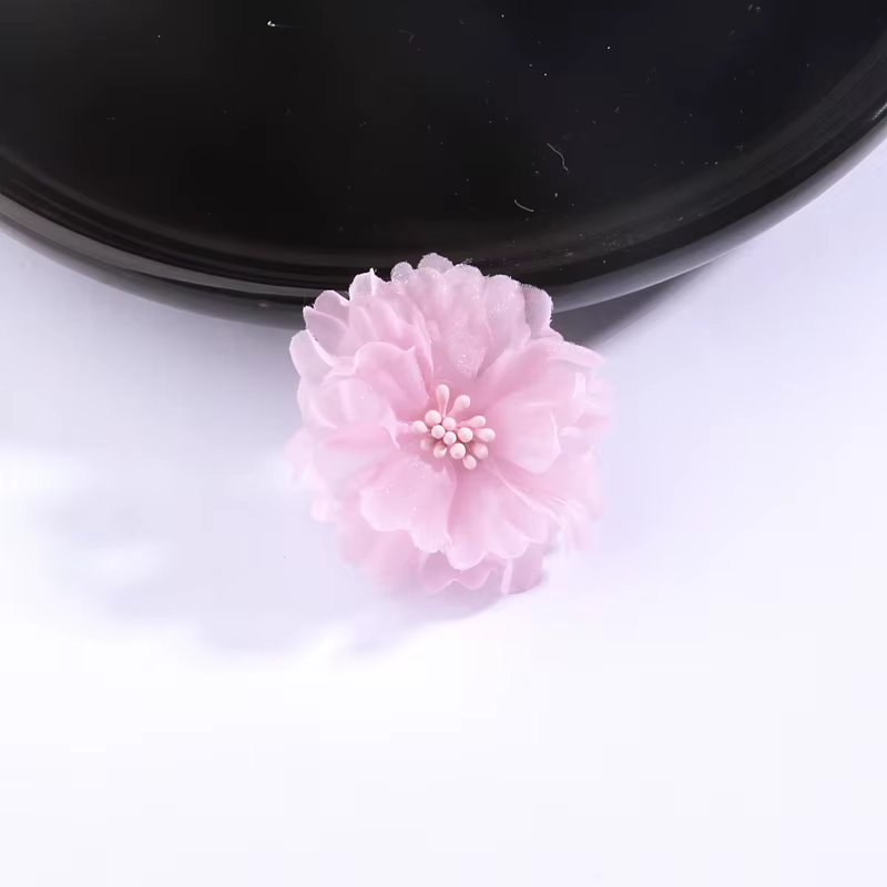 Fleurs artificielles en mousseline de soie