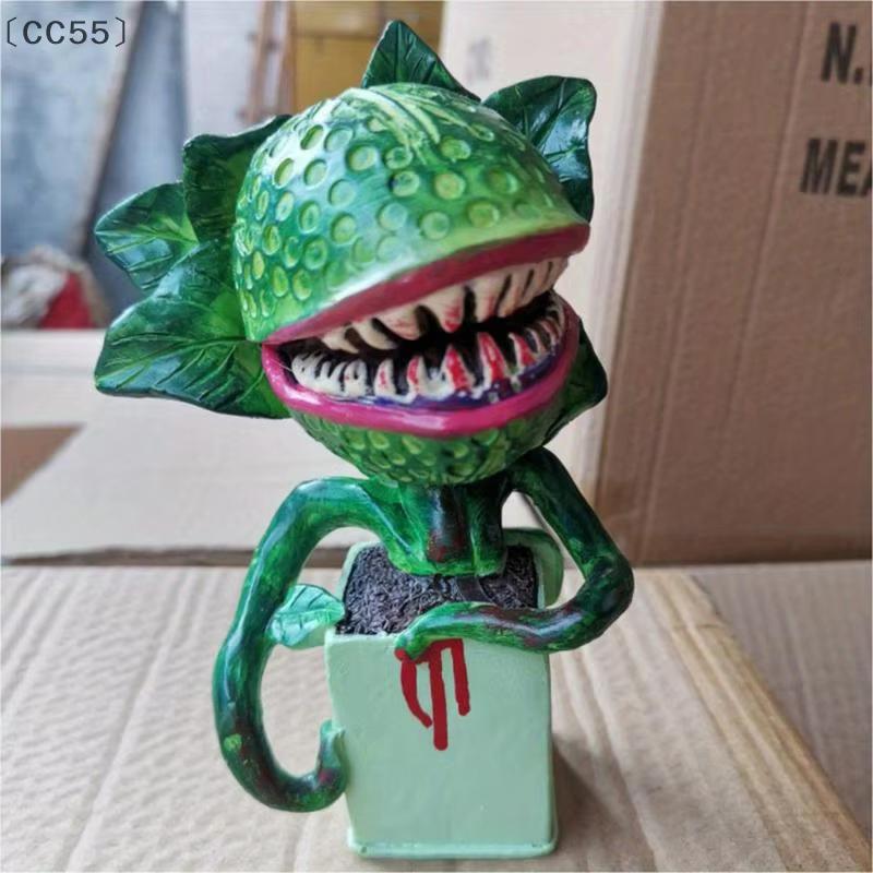 MaveraCC55、21 pièce Halloween horreur décoration cannibale fleur résine ornement jardin carnivore plante artisanat