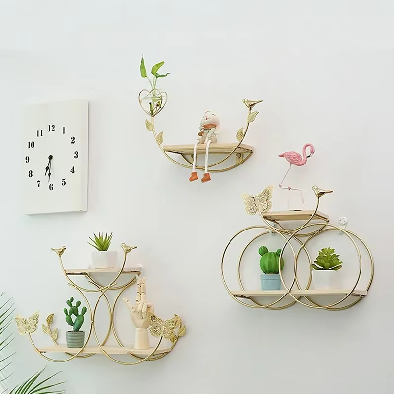 Étagère murale flottante pour plantes en pot