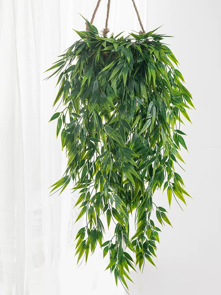 Plantes artificielles En Plastique Vente Chaude Feuille De Saule Saison De Mariage Maison Décor Extérieur Jardin Arc Couronne Festival BRICOLAGE Cadeau Boîte Pas Cher