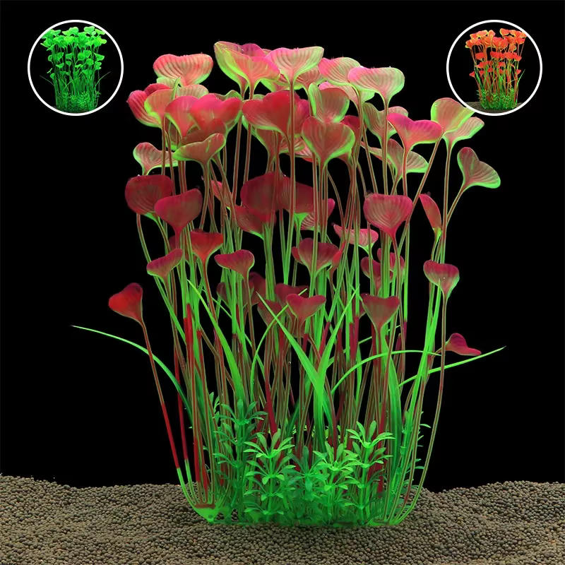 Plantes artificielles pour aquarium de 40 cm