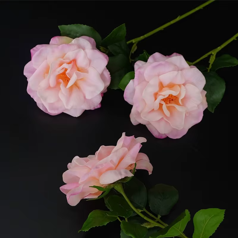 12 pièces de fleurs artificielles de haute qualité