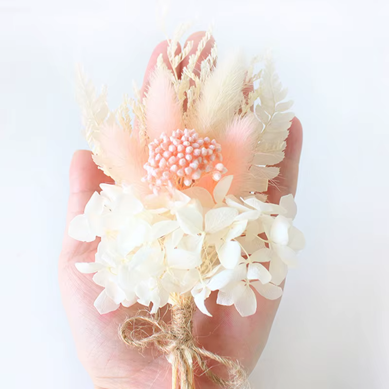Mini Bouquet de fleurs sèches naturelles