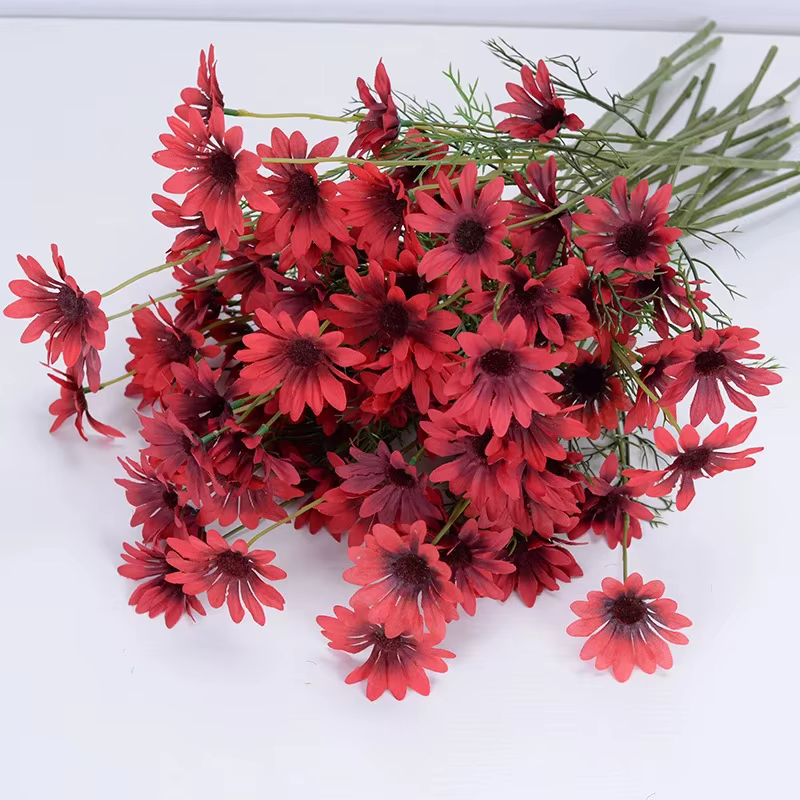 Fleur de simulation de chrysanthème néerlandais