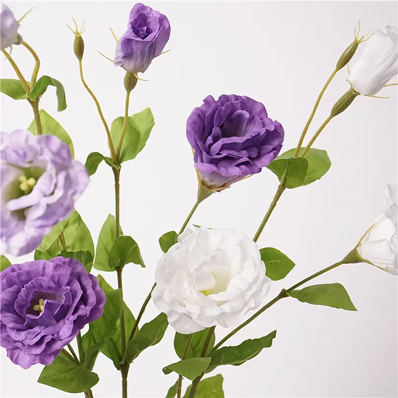 Fleur de Lisianthus artificielle hydratante