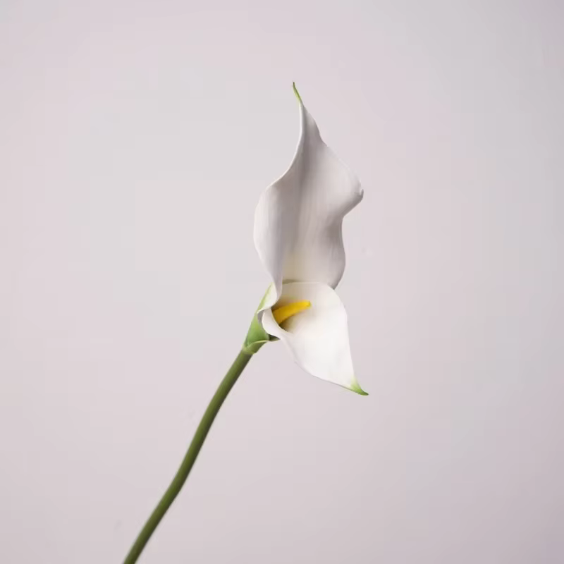 Fleurs artificielles de lys calla en PU