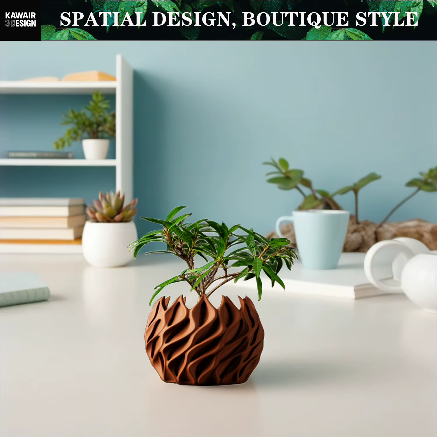 Pot de fleur imprimé en 3D
