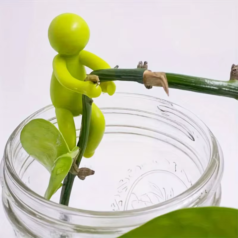 Nouveau produit support de plante créatif petit caractère culture de plantes intérieur fleur