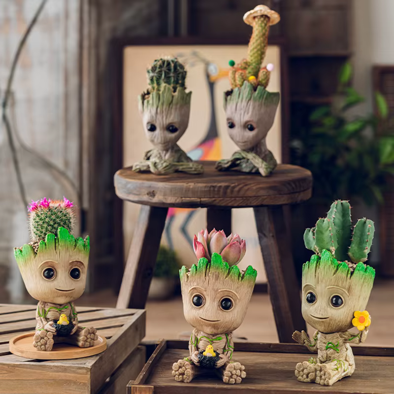 Pots de fleurs de jardinière Groot
