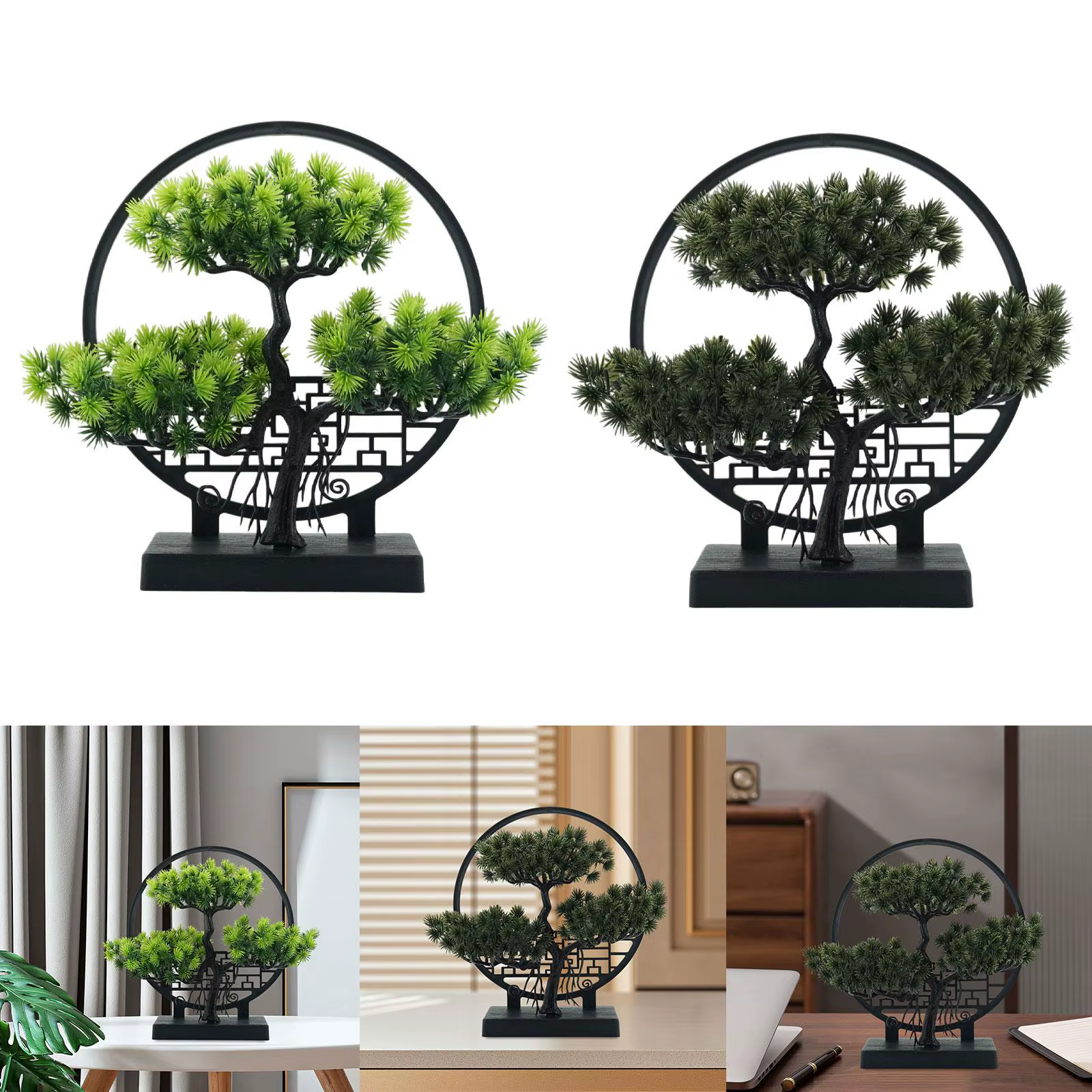 Bonsaï artificiel, plantes artificielles vertes