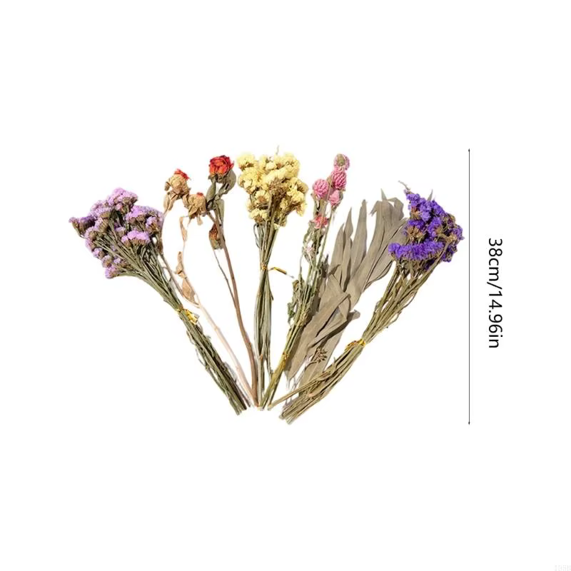 Ensemble cadeau literie florale séchée