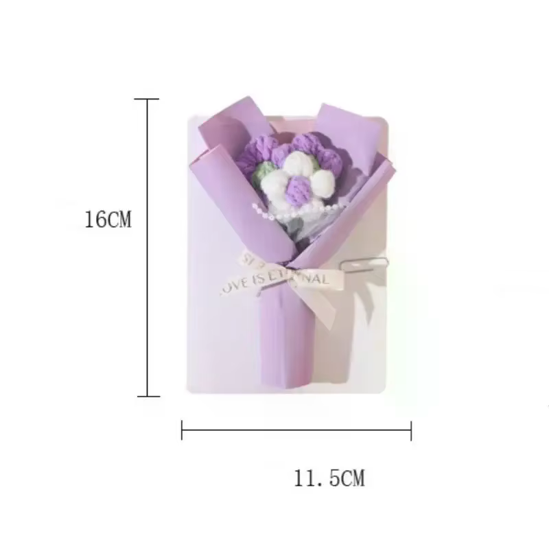 Bouquets de fleurs créatifs en trois dimensions