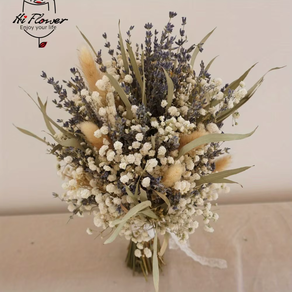 Bouquet de fleurs séchées naturelles