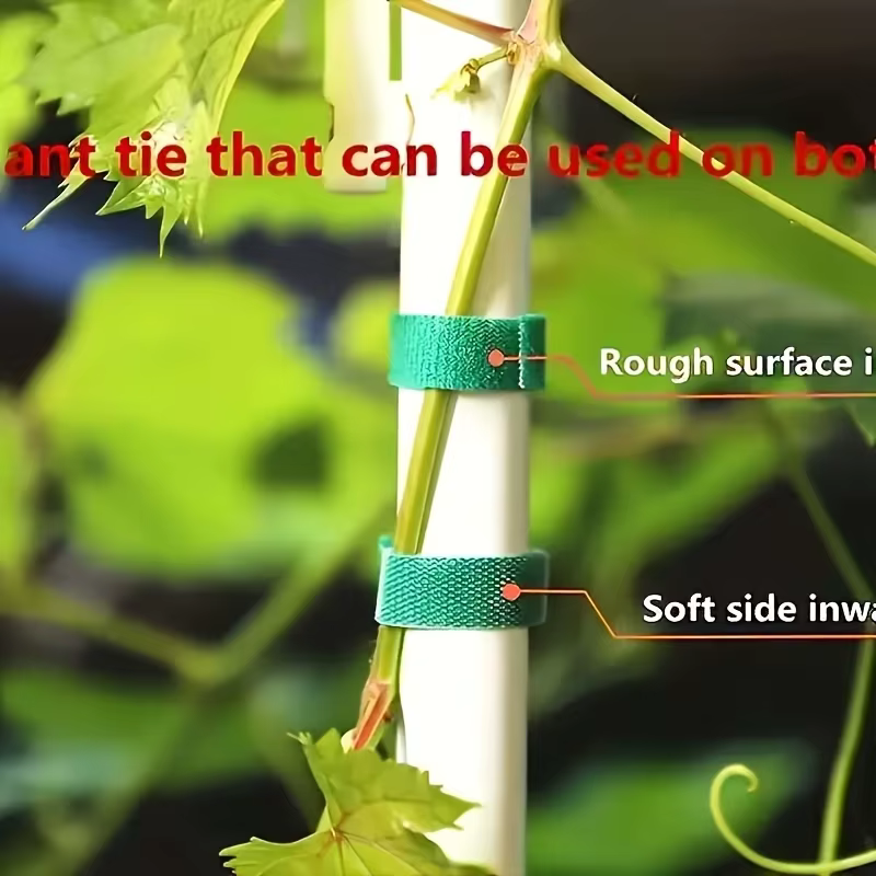 2/4 rouleaux de sangles réglables réutilisables pour plantes de 100 cm/39