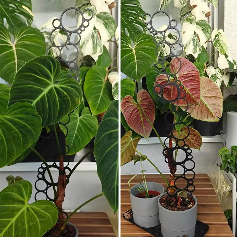 Support créatif en métal pour plantes en pot