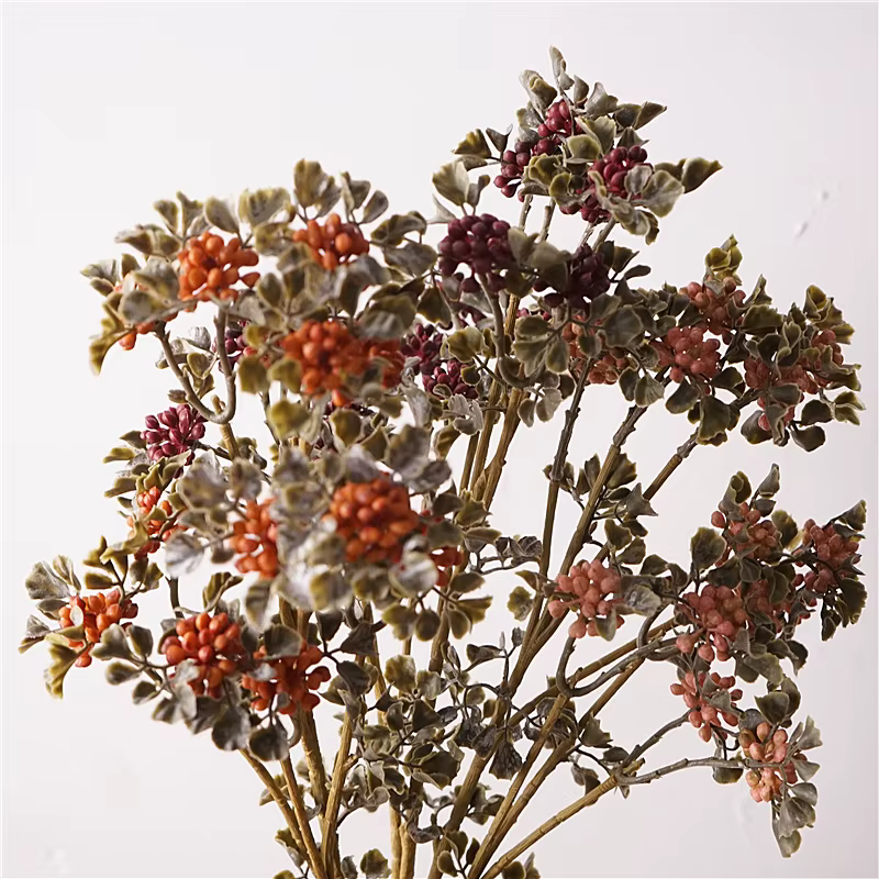 Fleurs artificielles en dentelle pour décoration de maison