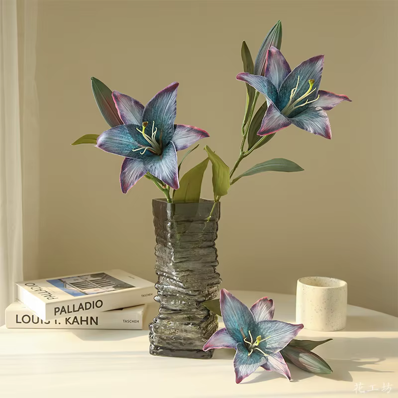 Fleurs Artificielles de Lys Blanc