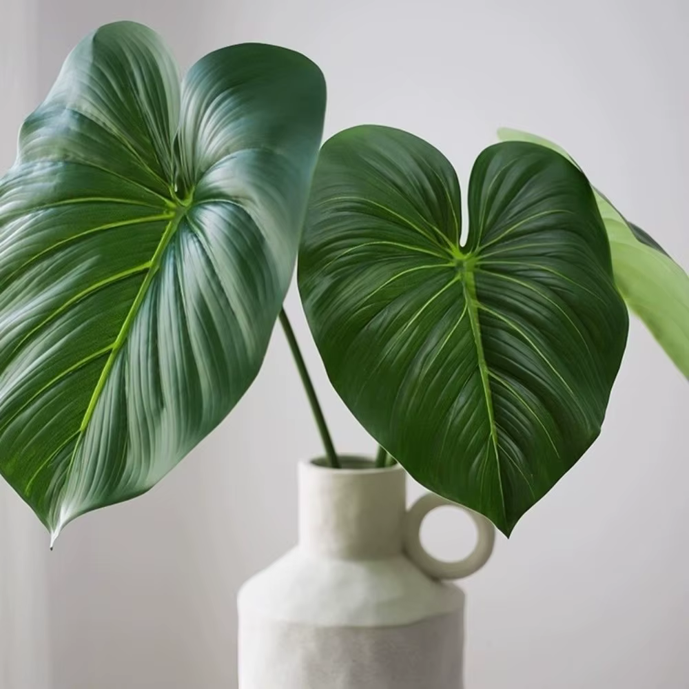 Feuilles de Calla artificielles en plastique