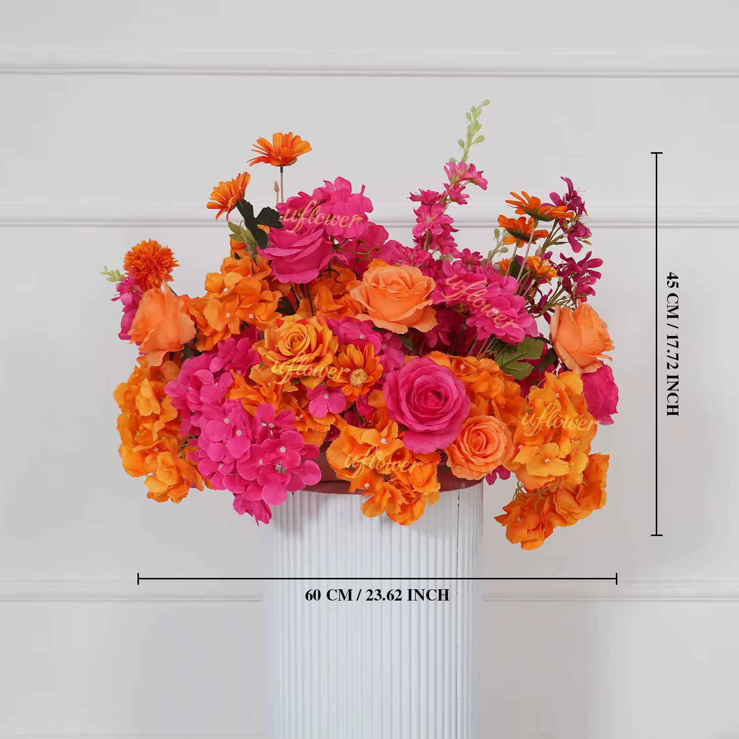 Uflower 40/45/60cm Accessoires de décoration pour événements