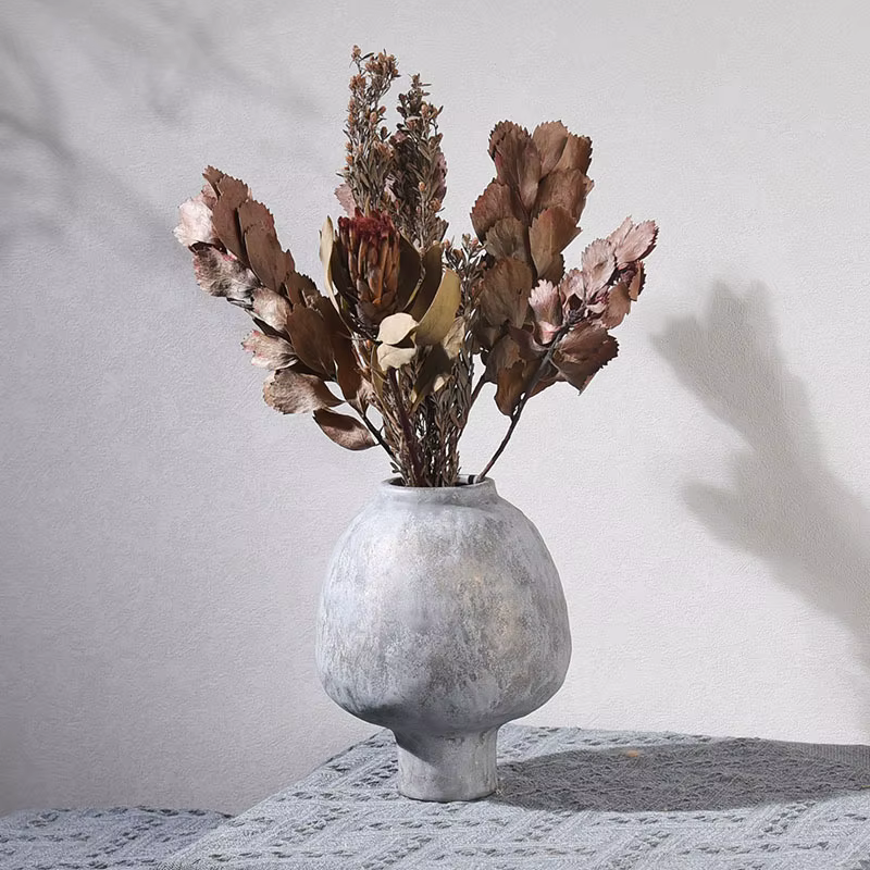 Vase en céramique fait à la main