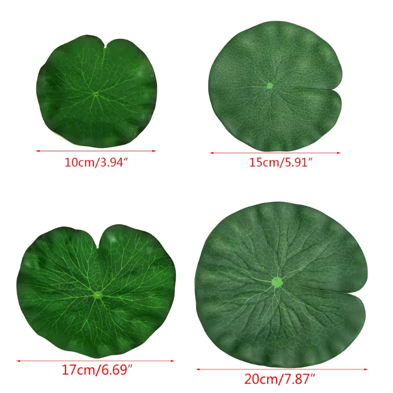 Feuilles Lotus artificielles
