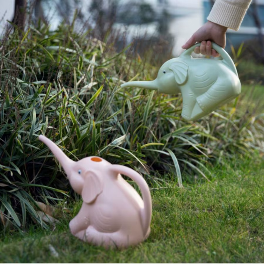 1 pièce Arrosoir mignon en forme d'éléphant en PP