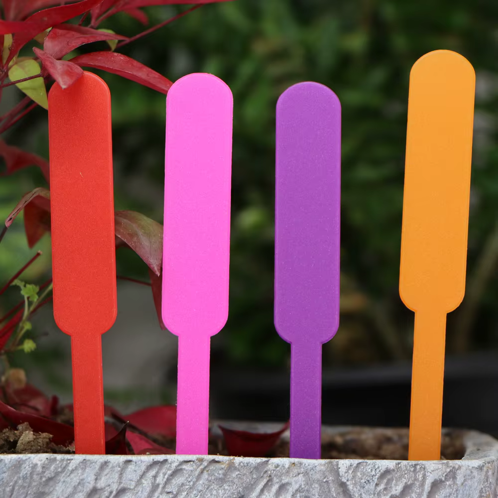 Nouvelles étiquettes de plantes de jardin