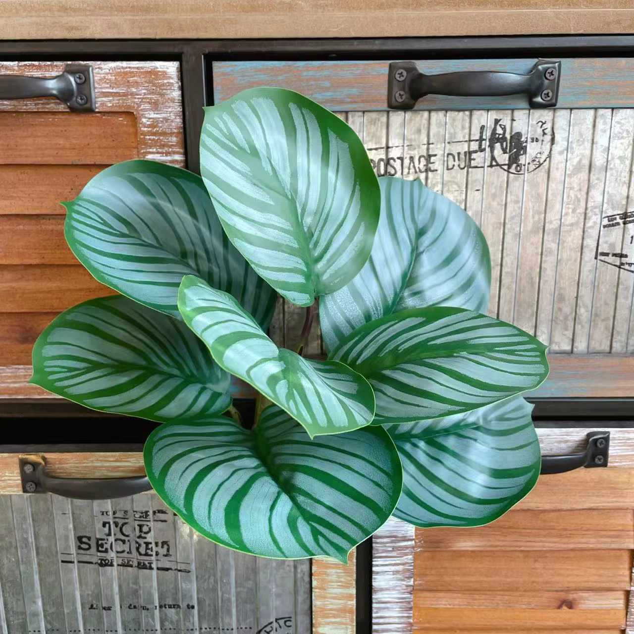 Plante artificielle en soie