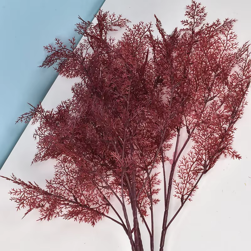 Fleur artificielle brumeuse 6 fourchettes