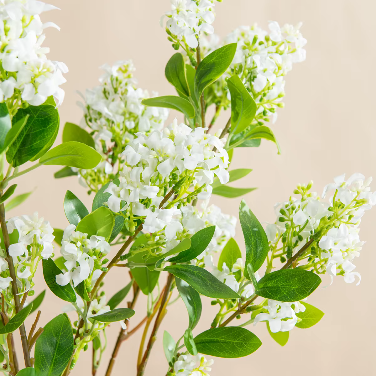 Fleur artificielle soie lilas
